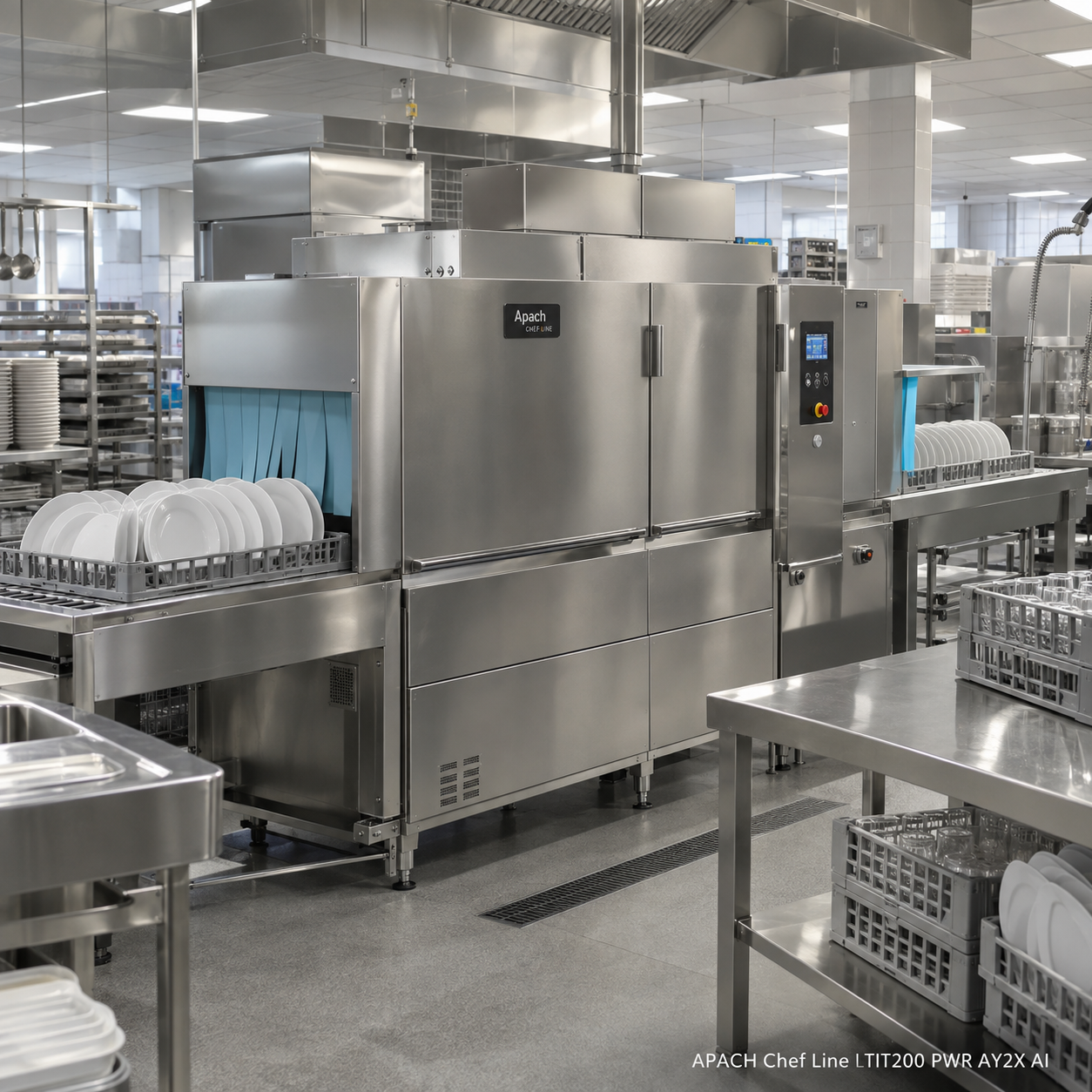 Конвейерное посудомоечное оборудование APACH Chef Line