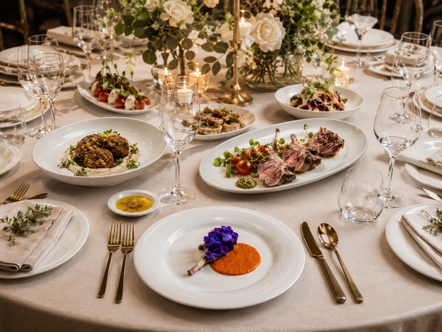 Посуда BONNA белые коллекции для ресторанов и HoReCa