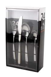 Набор из 24 предметов (4 артикула по 6 штук), цвет сатин COMAS Наборы