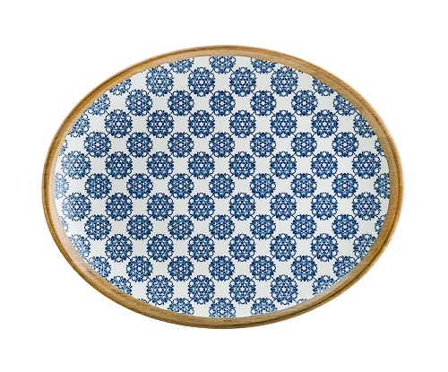 Купить блюдо овальное 250*190 мм. калиф лотус, форма мув bonna /1/12/756/