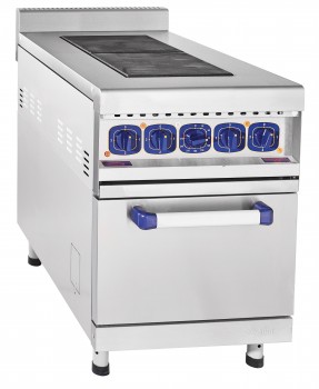 Купить плита электрическая эп-2жш, 2 конфорки, кэт-0,09, стандартная духовка, 550x950x950 мм, лицев. нерж.