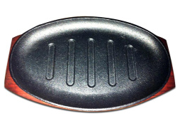 Сковорода чугун на подставке овал 25х15.6 см MVQ 71056-8