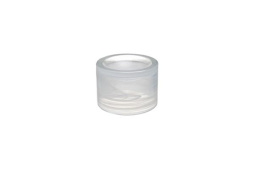Салатник d 10 см h 7 см, стекло, цвет / декор белый, Hollow ArdaCam Hollow ARD  2555.2