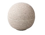 Салатник с крышкой 900 мл, d 15,8 cм h 8 см, декор vulcanic white, Raw Design by Kevala Style Point 