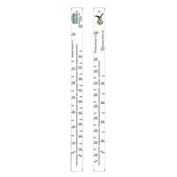 Линейка Ксента, Кинг, Ля Фея, Ван Гог 0. 7; пластик; 0, 7л; L=28, B=2см; белый, разноцветн.