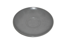 Блюдце d=16 см. Артизан Графит /48/