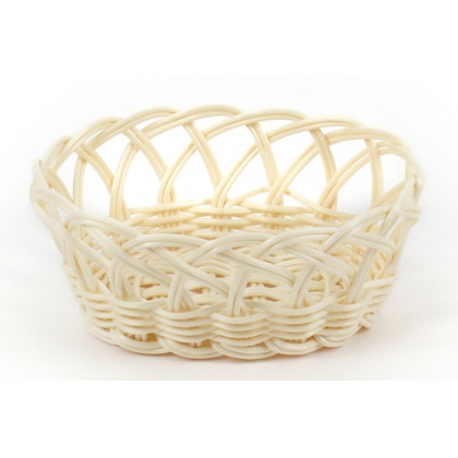 Купить корзинка 17х11х7см пласт.бежевая [beige kt4062]