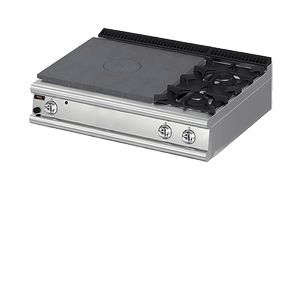 Купить плита со сплошной поверхностью газовая 700 серии apach chef line lrstg127r2dx