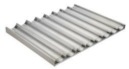 Лист для выпечки багета BASSANINA FTVO6080 8 волн 600X800