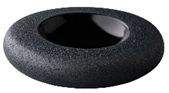 Купить салатник 22 см, декор vulcanic black, raw design by kevala style point raw