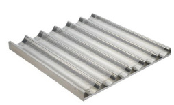 Лист для выпечки багета BASSANINA FTVO6080 6 волн 600X800