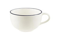 Чашка 250 мл. чайная d=96 мм. h=56 мм. Линеа Черный (блюдце LNEBLGRM04CT) Bonna /1/6/768/