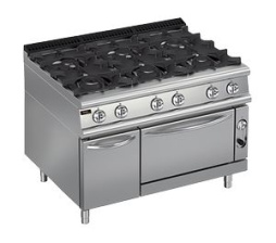 Плита газовая 700 серии APACH Chef Line LRRG127FECS