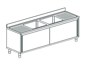 Купить ванна моечная apach chef line l2s217-652wsd