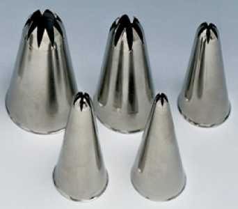 Купить насадка кондитер. "закрытая звезда" d=9 мм. нержавеющая сталь /1/