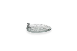 Тарелка для сыра d 15 см h 2,5 см, стекло, прозрачная, Hammered ArdaCam Hammered