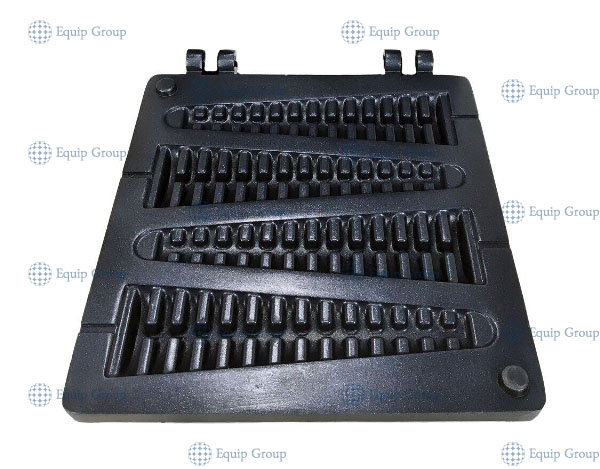 Купить поверхность рабочая нижняя для вафельницы hurakan hkn-ges7