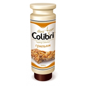 Купить топпинг грильяж 1 кг золотая колибри /6/ new