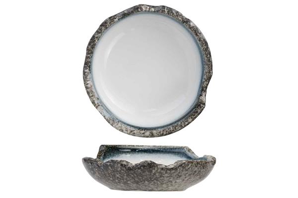 Купить тарелка суповая с неровным краями d 18,5 см h 5-6,5 см, sea pearl cosy&trendy sea pearl