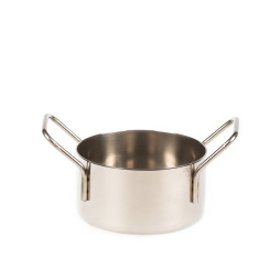 Кастрюля для подачи d=90, h=50 мм б/кр. нерж. (CAM09) /1/