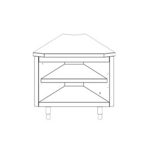 Купить модуль внутренний угловой apach chef line luci845
