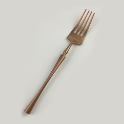 Вилка столовая 21 см матовая медь PVD 1920-Copper P.L. [12]