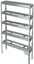 Стеллаж для тарелок С-5Т-0,6/0,8/1,8 (нержавейка)