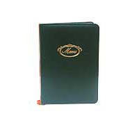 Купить папка для меню малая зеленая