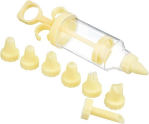 Шприц кондитерский h=19 см. дозирующий /1/