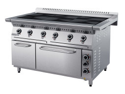 Плита электрическая ПЭ69Ж, 6 конфорок, КЭТ-0,12, с духовкой
