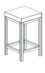 Колода разрубочная кухонная APACH Chef Line LCB67