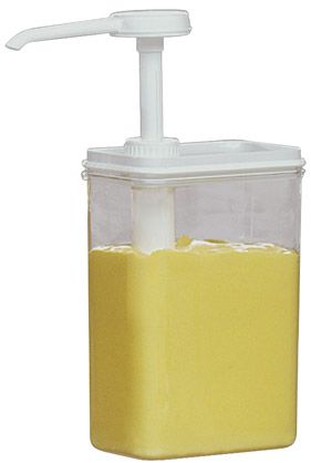 Купить дозатор с емкостью 1,25 л. 13*7,5*27 см. пластик aps /1/