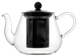 Чайник из боросиликатного стекла с нержавеющим фильтром 900 мл