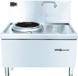 Плита индукционная WOK Kocateq  DC7070M напольная с 1 конфоркой Ø 30 см, мощность 8 кВт, линия 700