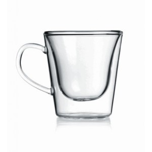 Купить кружка 220 мл. d=80, h=100 мм с двойными стенками thermic glass luigi /2/
