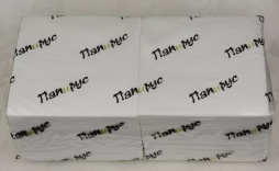 Салфетки Папирус 24*24см 1сл 400шт /белые/