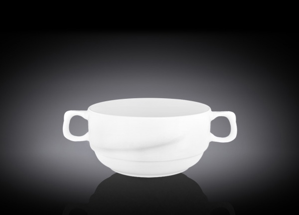 Купить бульонница 380 мл. с ручками принц/6/