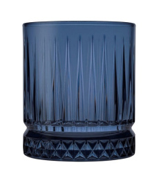 Стакан Олд Фэшн 355 мл. d=84 мм. h=98 мм. синий Энжой /12/