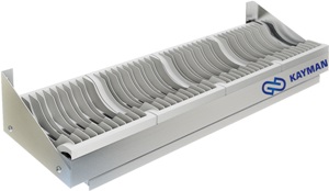 Купить полка кухонная навесная для тарелок kayman пнт-21/0903