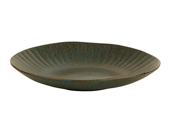 Купить тарелка глубокая d 26,5 см, цвет зеленый, q authentic stone green style point stonegreen