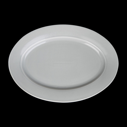 Купить блюдо овальное 14" 360х255мм, голубой "corone rosenthal"