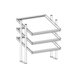 Диспенсер для стаканов APACH Chef Line LDG76T