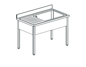Купить ванна котломоечная apach chef line lp187-115lw