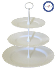 Этажерка 3-х ярусная d=19/24/31 см. Трианон NEW /1/