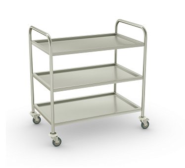 Купить тележка сервировочная тс-с-3-850.530.900-02 (тс-3-э разборная)