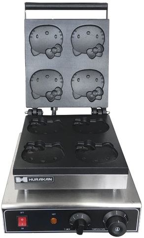 Купить вафельница hurakan hkn-ges13 hello kitty