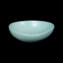 Салатник фигурный 9''х8" 230х220мм 1250мл, бирюзовый "Cuong Phat Acquamarina"