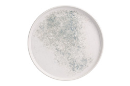 Тарелка с вертикальным бортом 27см Smoky Matte Blue