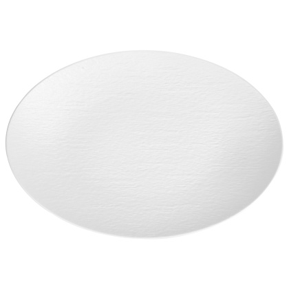 Купить блюдо овальное 16'' 400х310мм, белый "corone grafica"