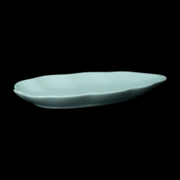 Блюдо лист 10'' 270мм, бирюзовый "Cuong Phat Acquamarina"